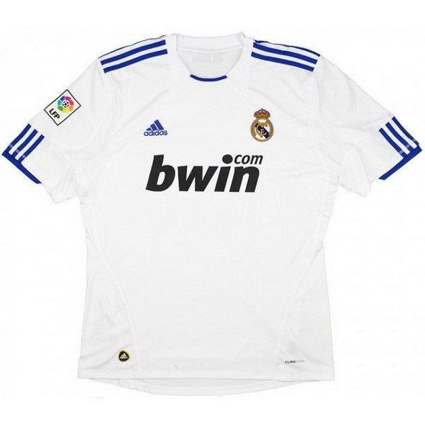 Camiseta Real Madrid 1ª Retro 2010 2011 Blanco